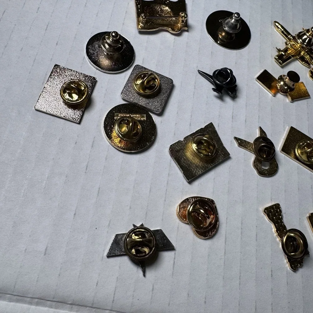 VTG Lapel Pins US Military MAGA NRA AIR FORCE FIDF WWP USA 9-11 Liberty Patriot+